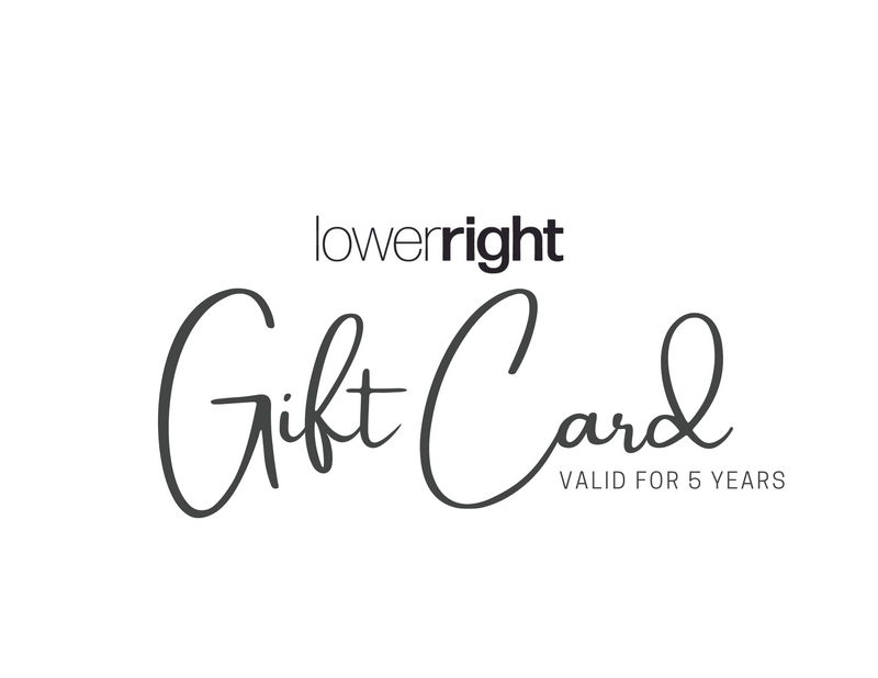 lowerright Gift Card
