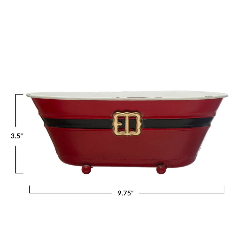 Santa Bathtub Container