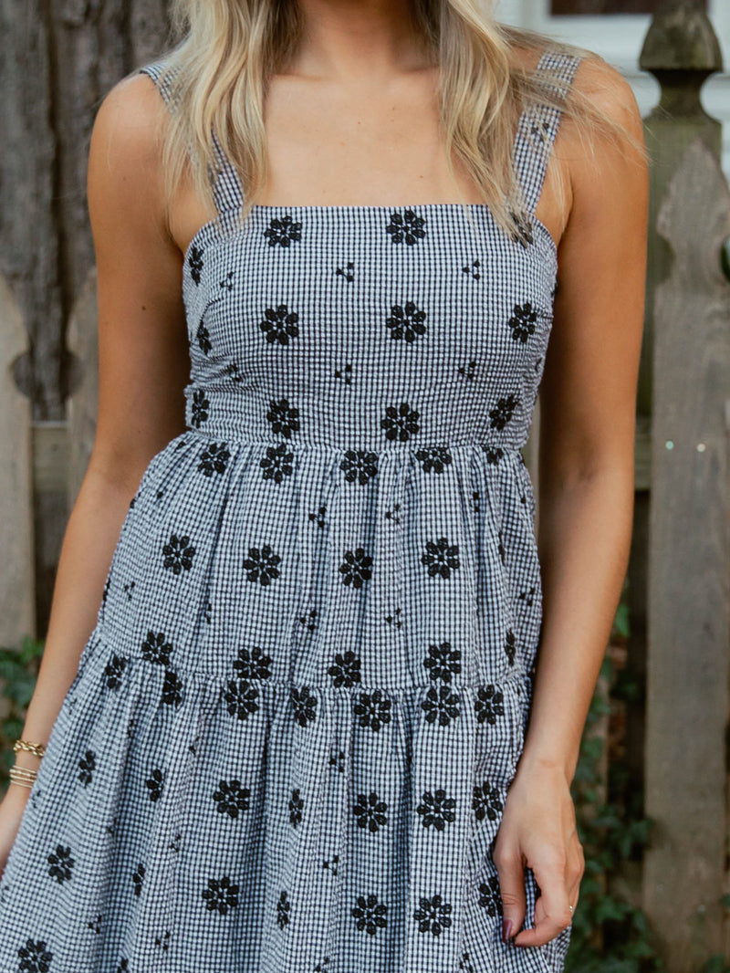 Petal Noir Dress