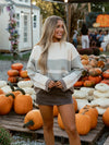 Cozy Stripe Sweater | Oatmeal Mix