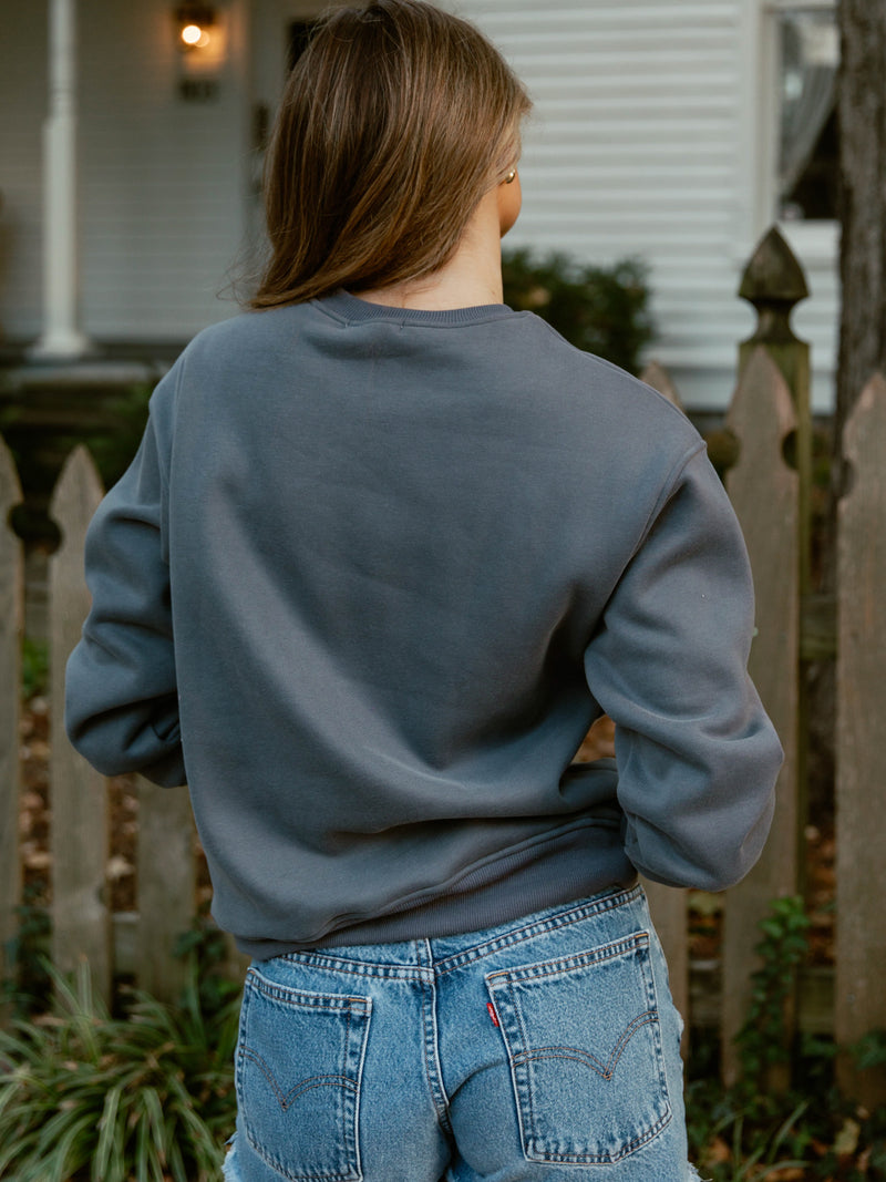 Ain’t My First Rodeo Sweatshirt | Smoke Blue