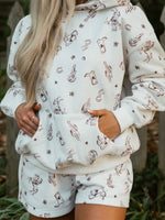 Wild West Stroll Hoodie | Cream