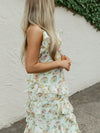 Petal Cascade Floral Dress