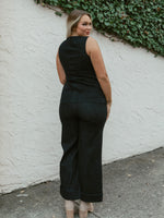 City Stroll Pleated Wide Pants | Indigo