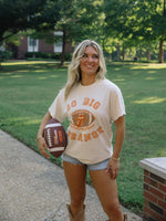 Go Big Orange Rolling Stones Short Sleeve Tee