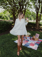 Peony Eyelet Dress