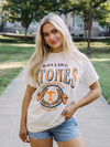 Rolling Stones Tennessee Vols College Seal Thrifted Tee