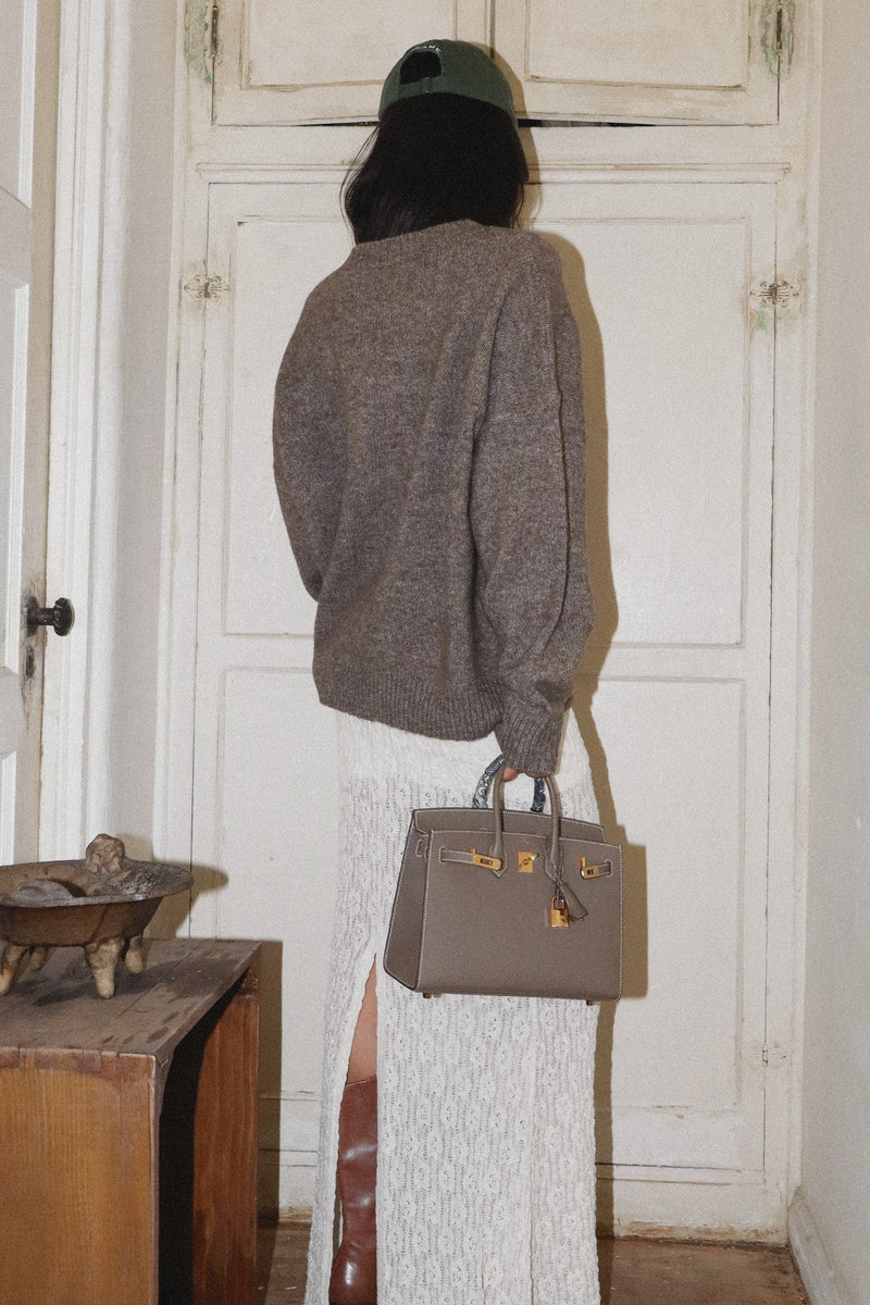 Flying Duck Knit Sweater | Mocha