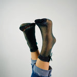 Sparkle & Bows Ankle Glitter Socks