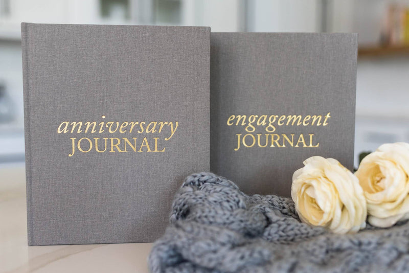 Anniversary Journal - Taupe