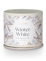 Illume Winter White Vanity Tin Candle