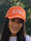 You Had Me By Halftime  Trucker Hat | Orange