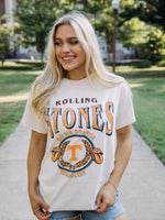 Rolling Stones Tennessee Vols College Seal Thrifted Tee