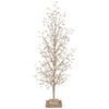 Glittered Tree with Pearls | 2 sizes