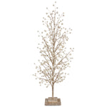 Glittered Tree with Pearls | 2 sizes