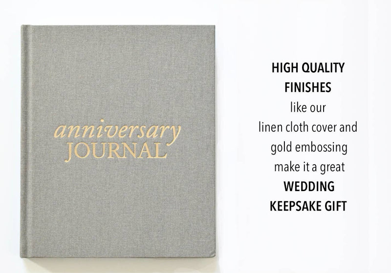 Anniversary Journal - Taupe
