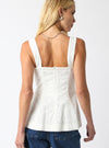 Meadow Breeze Eyelet Top | White