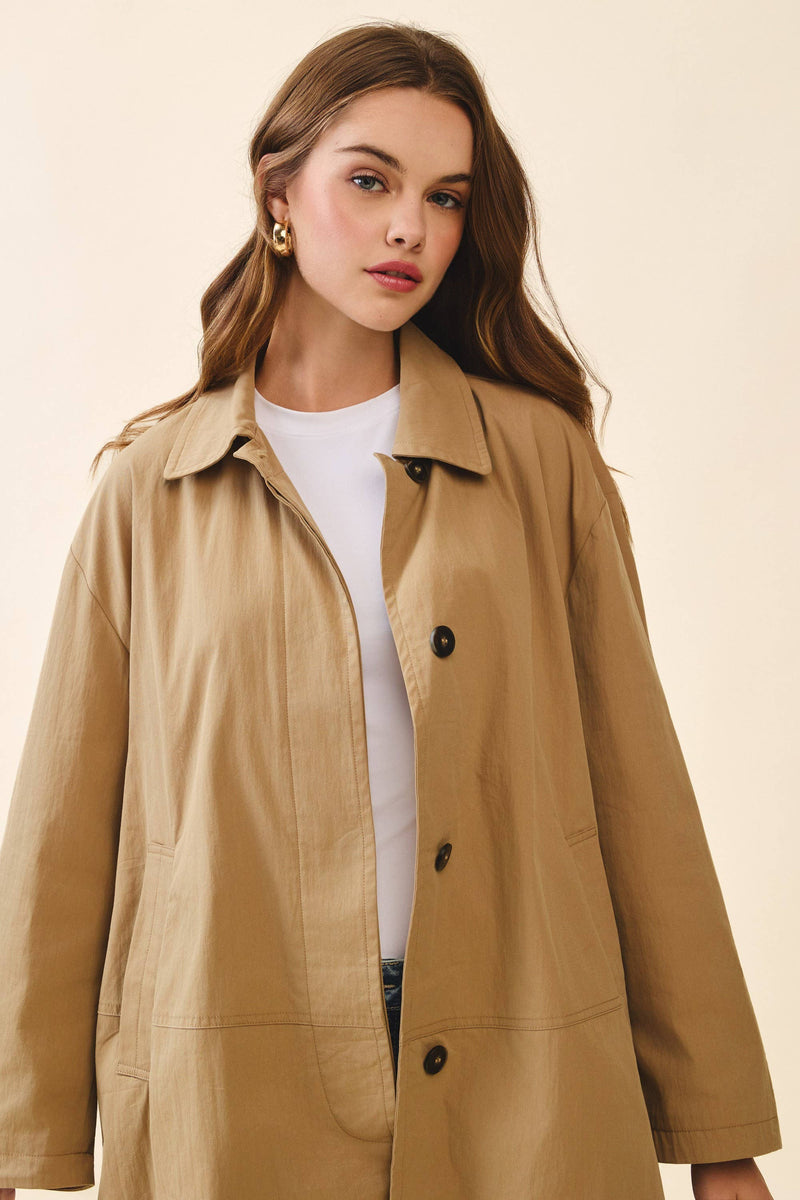 The Sunday Market Jacket | Mocha