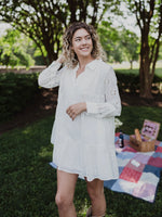 Peony Eyelet Dress