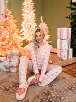 Mary Square | Annie Santa Baby Christmas Pajama Set - Women's