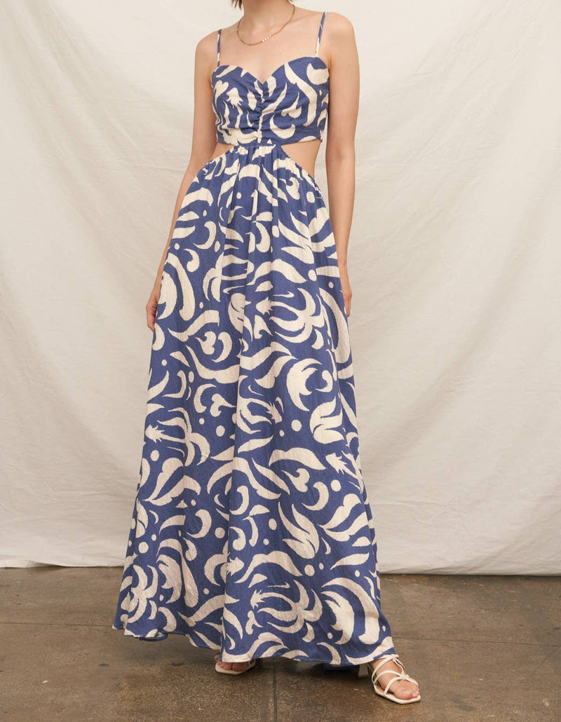 Riviera Breeze Maxi Dress