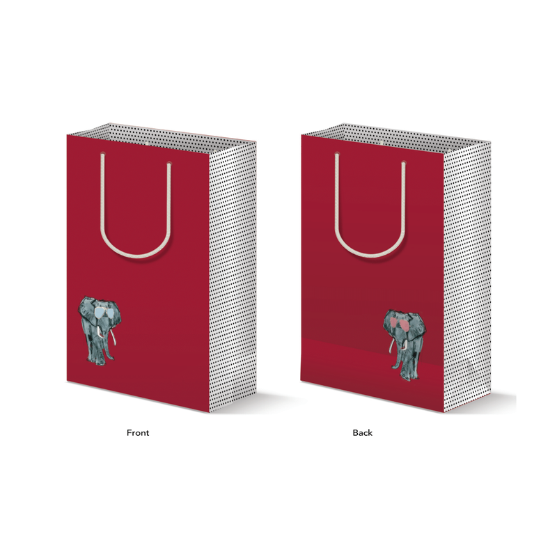 Elephant Polka Dots - Gift Bag