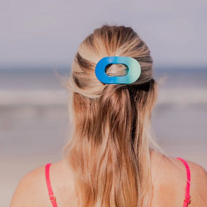 TELETIES - Poolside Flat Round Hair Clip