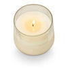 Illume Winter White Baltic Glass Candle