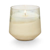 Illume Winter White Baltic Glass Candle