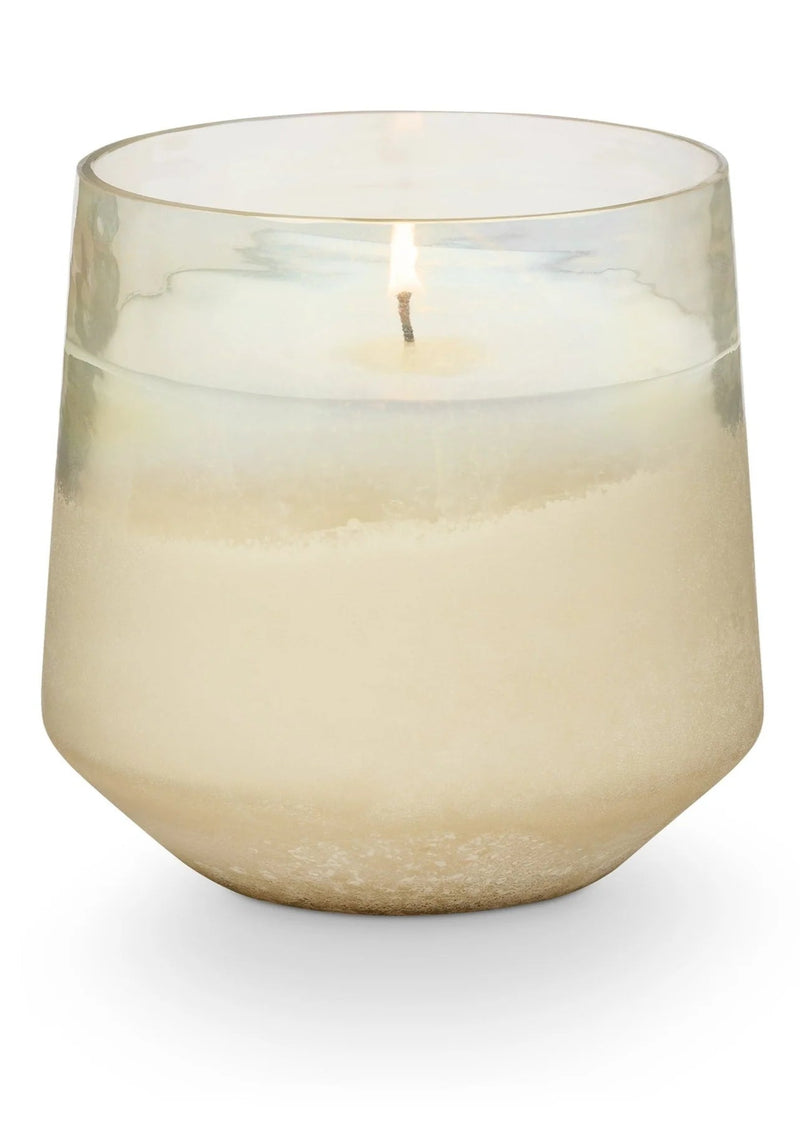 Winter White | Large Baltic Glass Candle