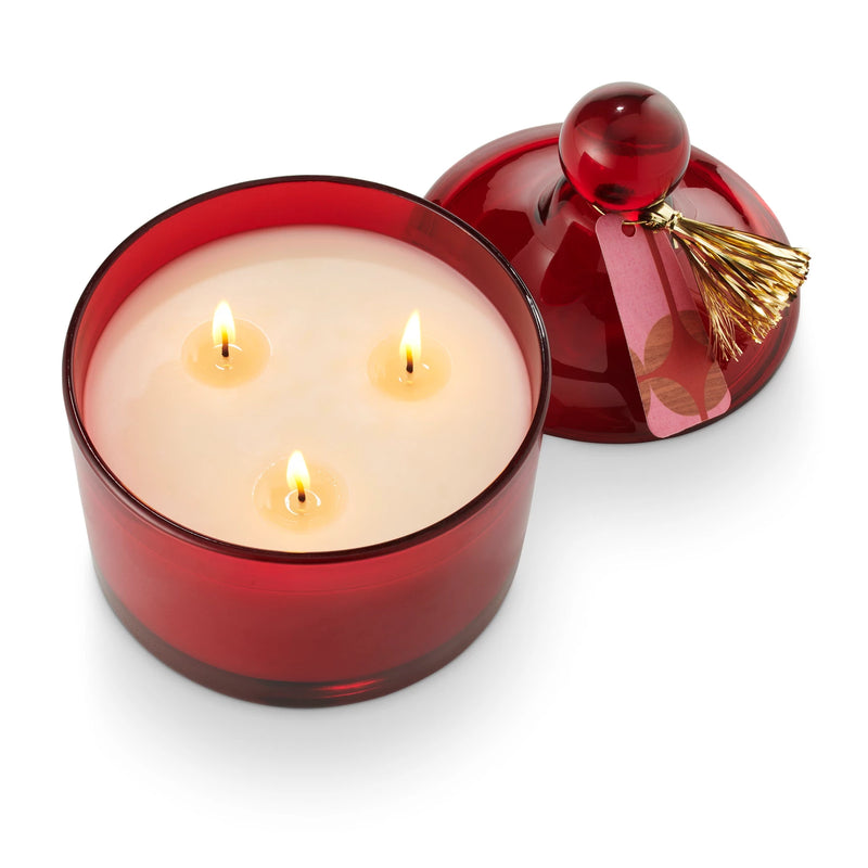 Illume Memory Lane Lidded Glass Candle