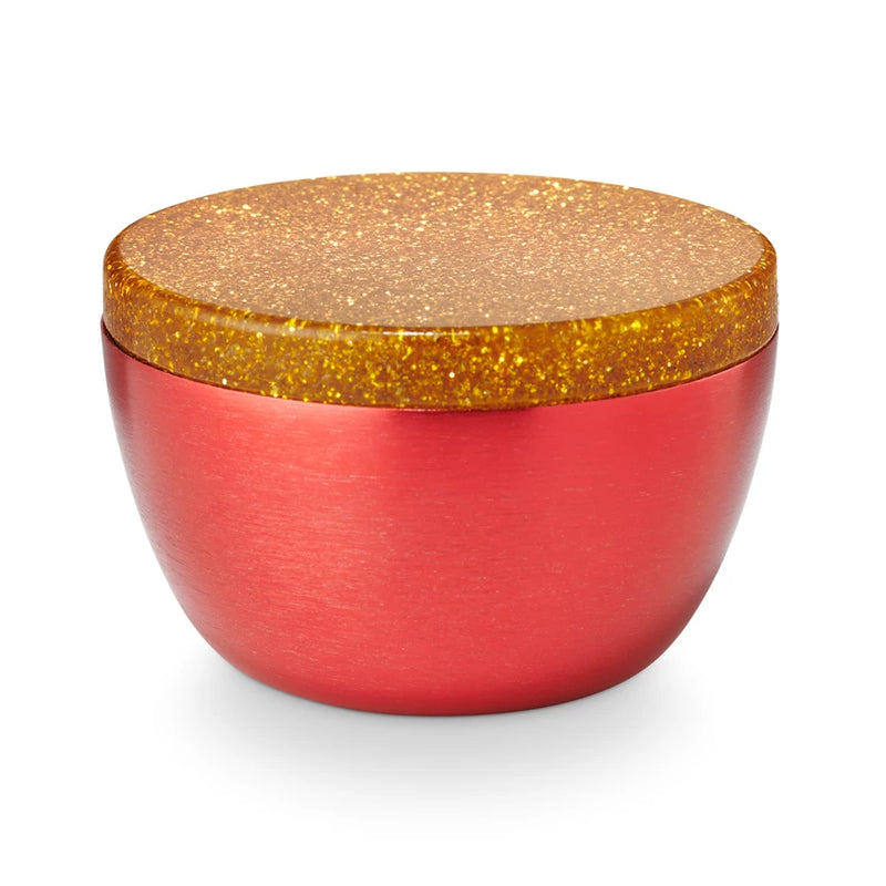 Illume Memory Lane Sparkle Lidded Tin Candle