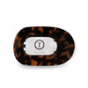 TELETIES - Tortoise Flat Round Hair Clip