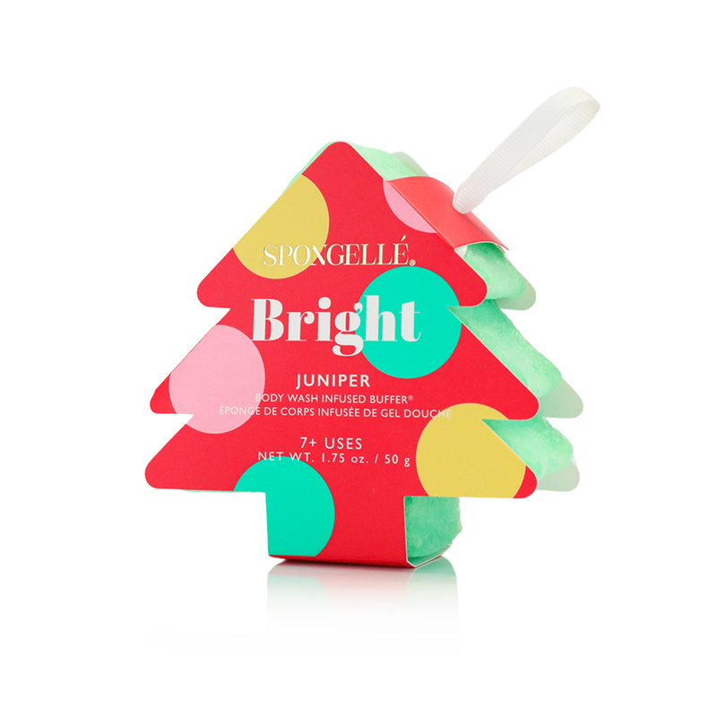 Spongellé - Season's Greetings Holiday Tree Gift Set Christmas Stocking 