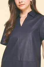 Put Together Tunic Dress | Navy