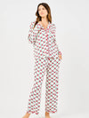 Mary Square | Women's Charlotte Pants Set | Holiday Trellis