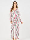 Mary Square | Women's Charlotte Pants Set | Holiday Trellis