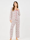 Mary Square | Women's Charlotte Pants Set | Holiday Trellis