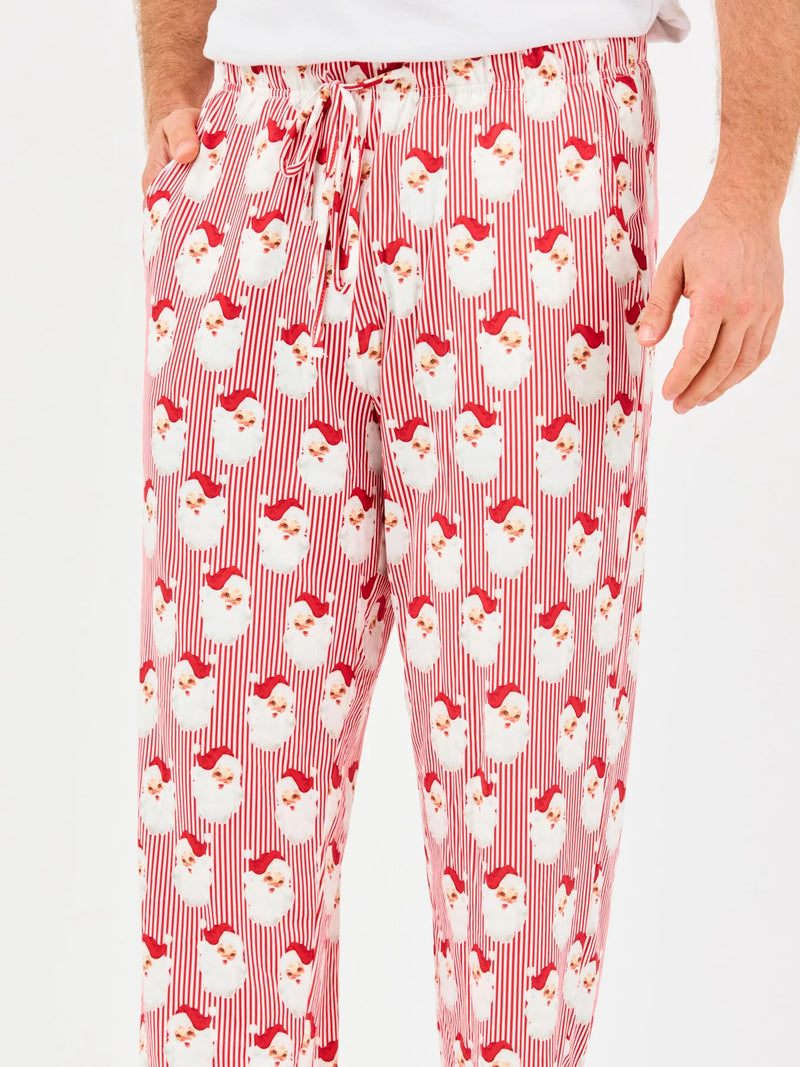 Mary Square | Santa Baby | Christmas Pajama Pants | Men (or Women) | Red