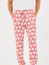 Mary Square | Santa Baby | Christmas Pajama Pants | Men (or Women) | Red