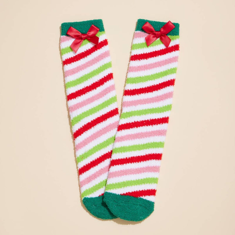 Christmas Fuzzy Socks | Pack of 4