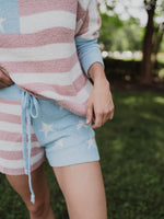 American Flag Lounge Shorts