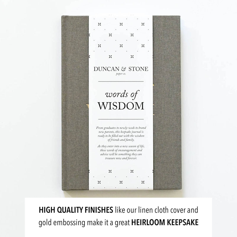 Words of Wisdom Journal | Gray