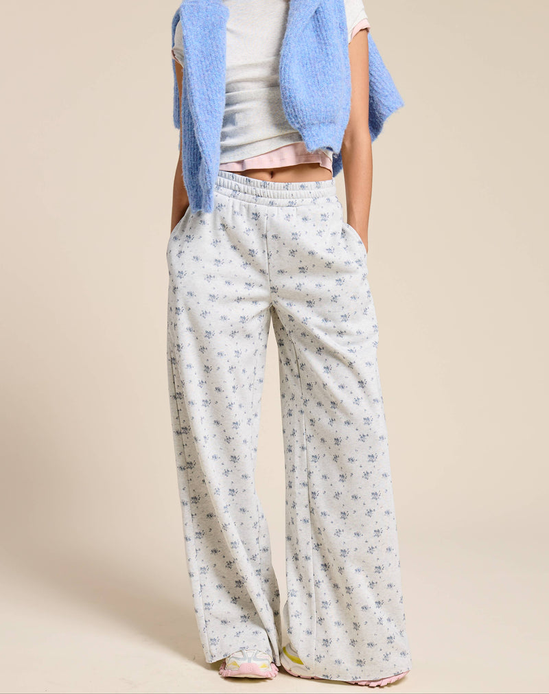 Blossom Lounge Pants | Heather Gray