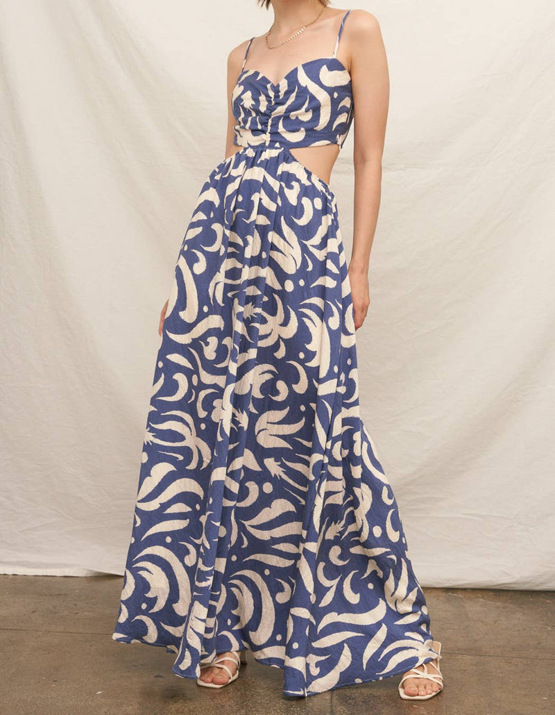 Riviera Breeze Maxi Dress