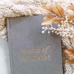 Words of Wisdom Journal | Gray