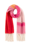 Larisa Scarf | Pink, Orange, White