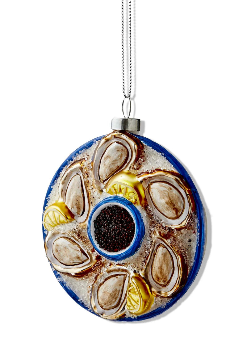 Oyster Ornament | Blue