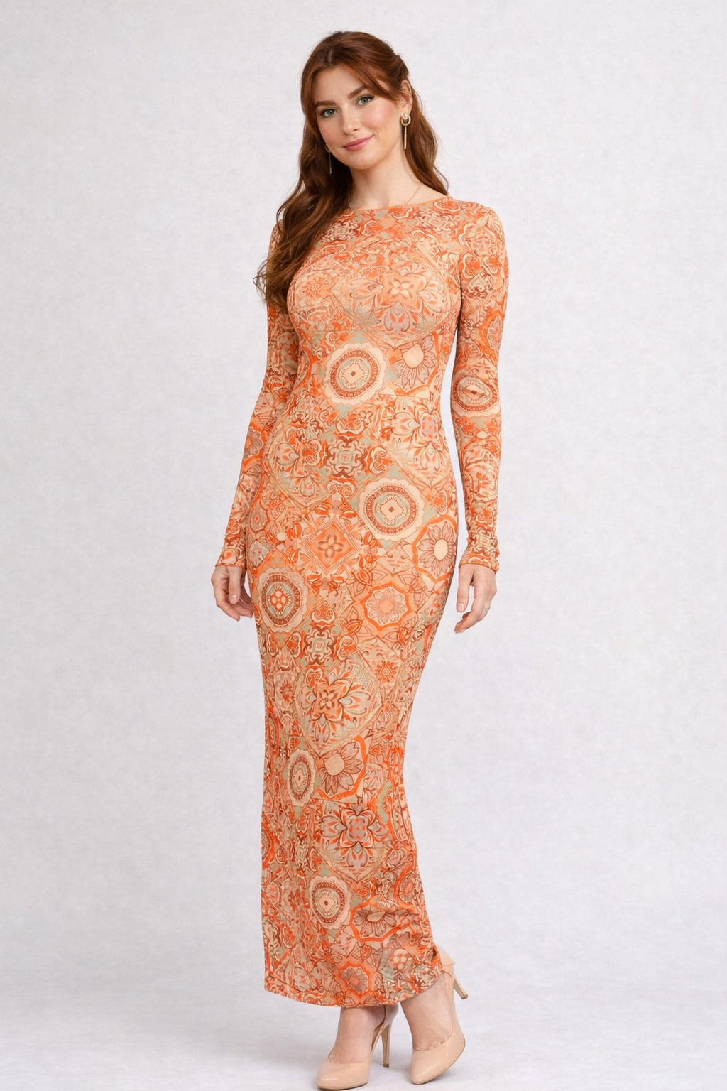golden hour maxi dress colour_print Perfect for vacations HAVSTA 3-Drawer Black Dresser Models:Model 4