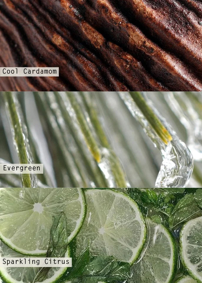 Winter White | Large Baltic Glass Candle